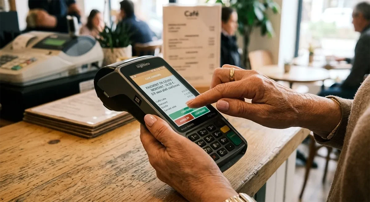 payment terminal processing credit card